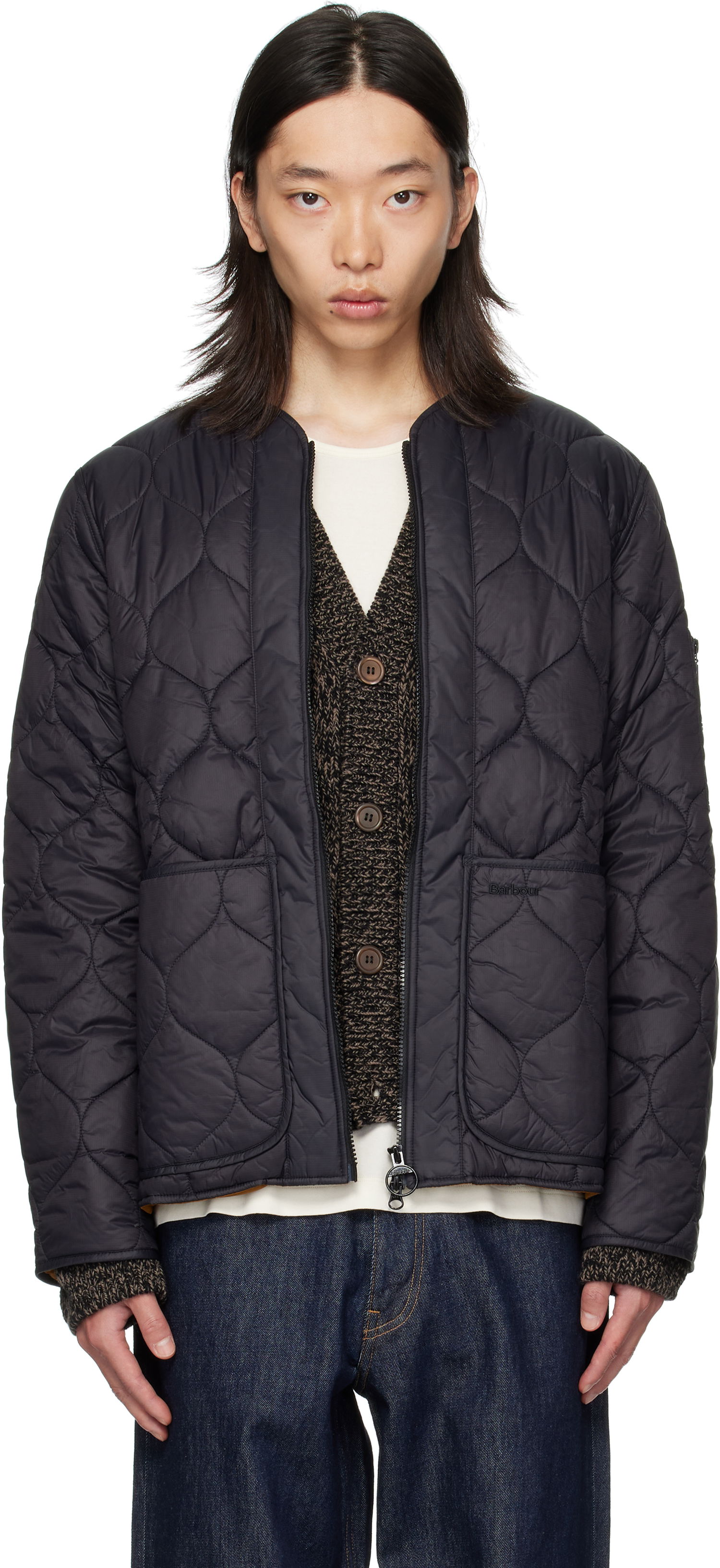 Яке Barbour Barbour Re-Engineered Utility Liddesdale Quilted Jacket Черно | MQU1856BK11, 0