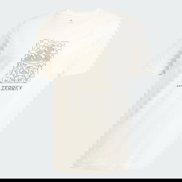 Тениска adidas Performance Terrex Graphic Tee Бежово | JN4267, 3