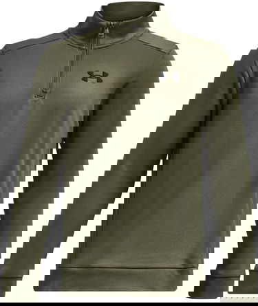 Суитчър Under Armour UA Armour Fleece 1/4 Zip Pullover Зелено | 1373559-390, 0