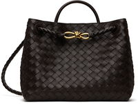 Bottega Veneta Andiamo Woven Leather Tote
