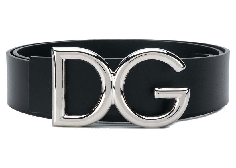 Колани Dolce & Gabbana DG Logo Buckle Belt Black Черно | BC4248AC493