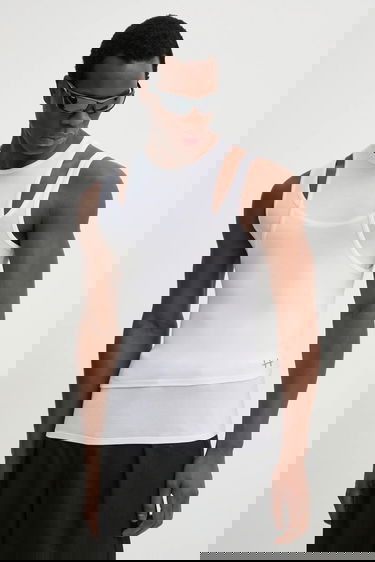 Потник HELIOT EMIL Heliot Emil Cut-Out Layered Tank Top Бяло | SS25.M.09.130.WHT02, 0