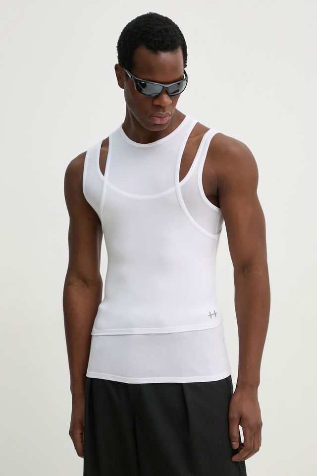 Heliot Emil Cut-Out Layered Tank Top