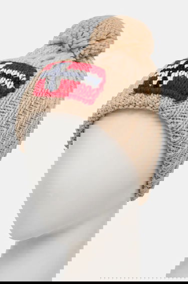 Шапка Napapijri Beige Knitted Pom-Pom Beanie Бежово | NP0A4GKBN1J1, 1