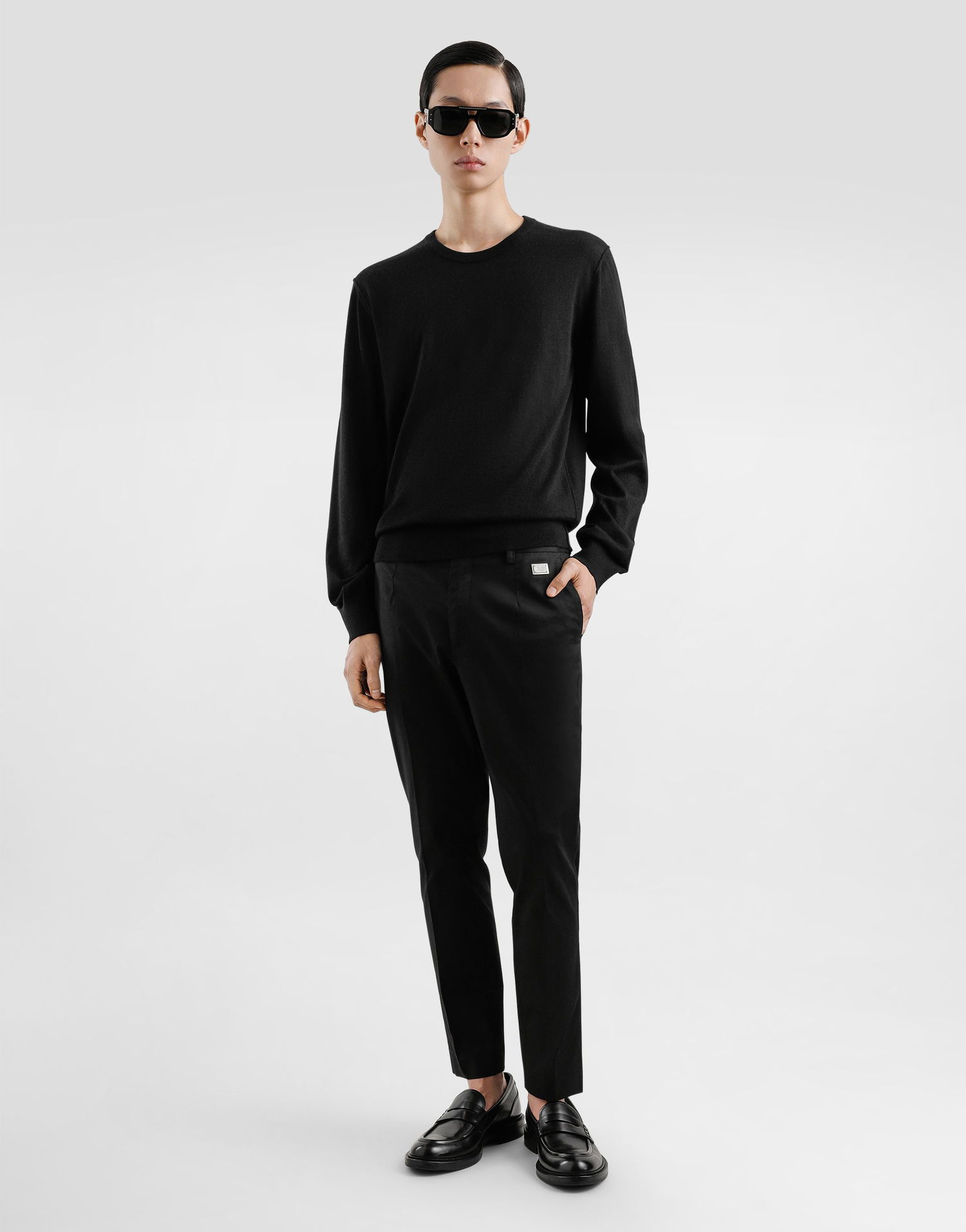 Пуловер Dolce & Gabbana Dolce & Gabbana Cashmere Pullover Черно | GXX02TJBW05N0000, 1