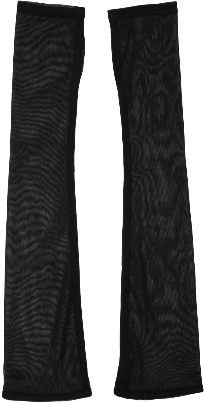 Ръкавици Anna Sui Anna Sui Fingerless Mesh Gloves Черно | 0123D91, 1