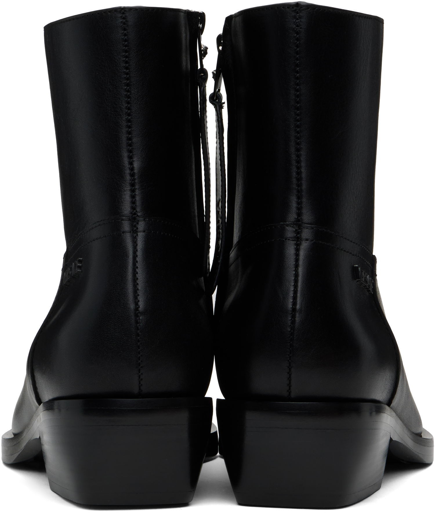 Кецове и обувки Versace Versace Luciano Boots Черно | 1016157_1A11084, 1