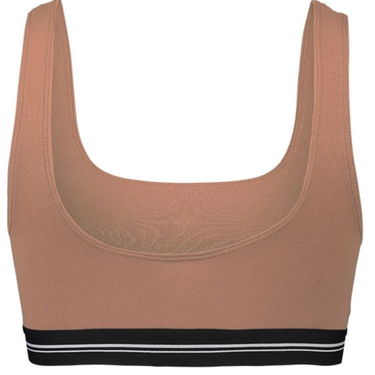 Сутиен Puma Scoop Neck Top Sport-BH Бежово | 701219354-002, 1