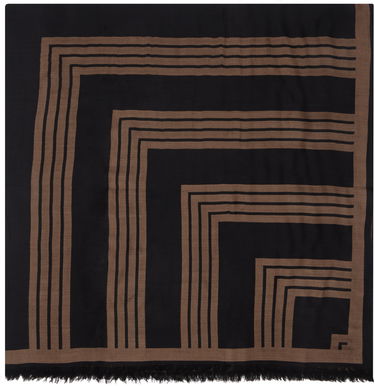 Шал rag & bone Rag & Bone Harlow Geo Scarf Кафяво | WJW24HS1034WO34, 1
