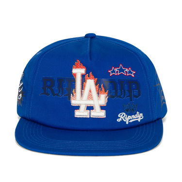Шапка с козирка RIPNDIP Rip N Dip LA Athletics Snapback Cap Синьо | RNDFALL25147, 4