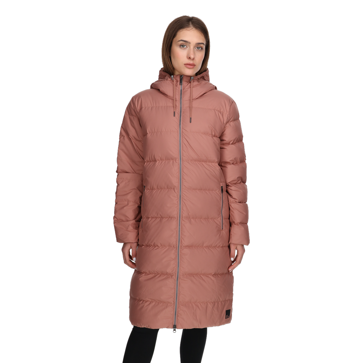 Пухо яке Jack Wolfskin FROZEN PALACE Long Hooded Puffer Jacket Розово | 1204132-3068, 0