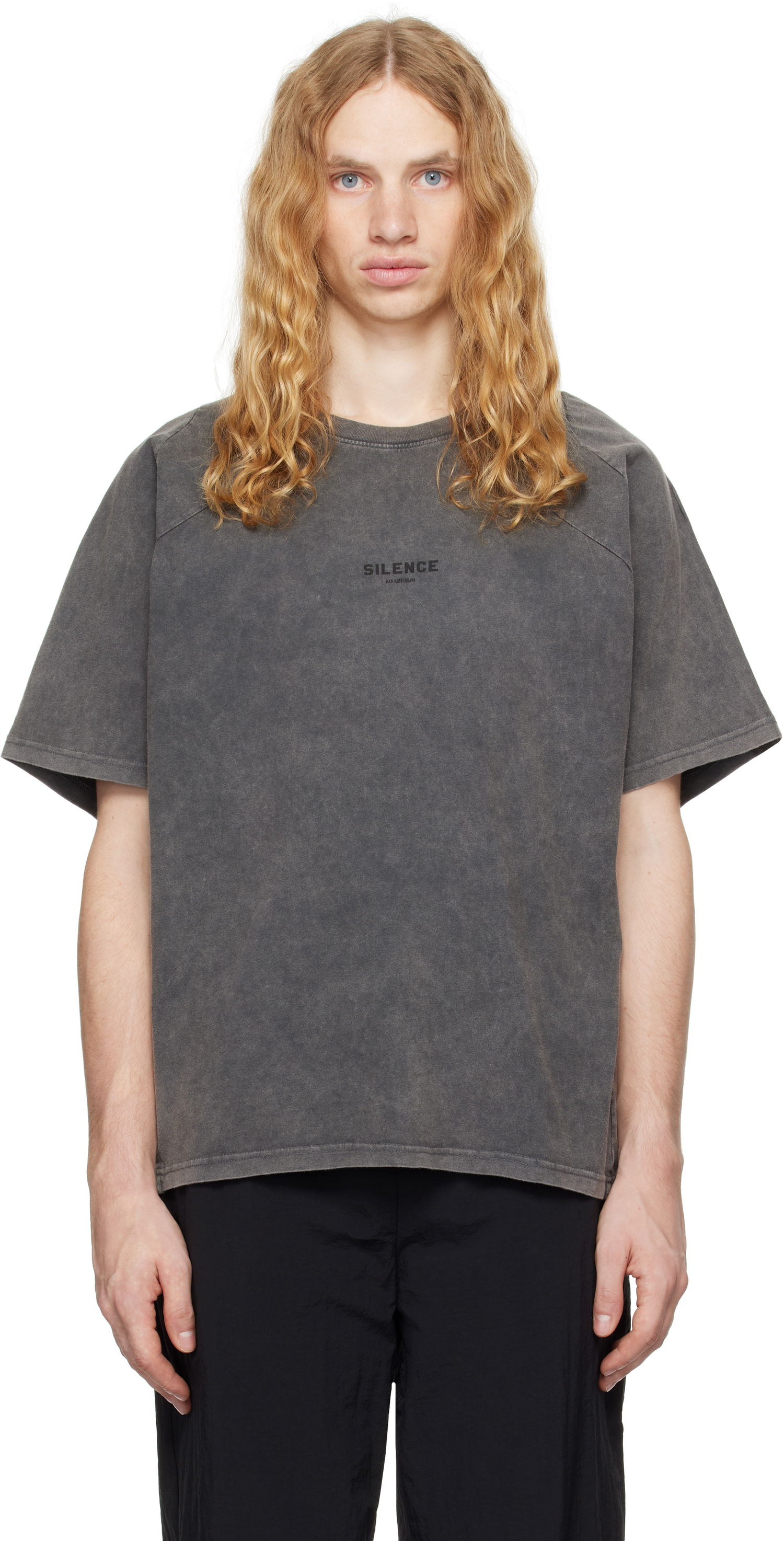 Тениска Han Kjøbenhavn Raglan T-Shirt Сиво | U-134150, 0