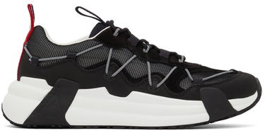 Кецове и обувки Moncler Black Compassor Low-Top Черно | H109A4M00210M1763, 0