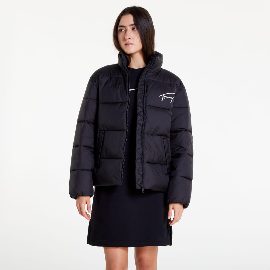 Пухо яке Tommy Hilfiger Signature Modern Puffer Черно | DW0DW14660 BDS, 0