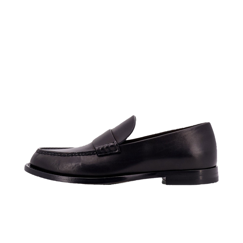 Кецове и обувки The Row Leather Loafers Черно | F1553L600BLK