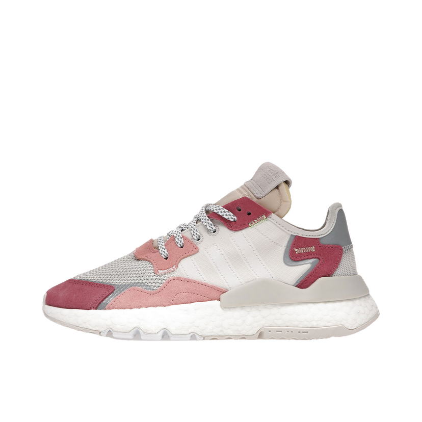 Кецове и обувки adidas Originals Nite Jogger White Trace Pink W Бяло | DA8666