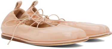 Облекло Simone Rocha Simone Rocha Heart Toe Ballerina Flats Розово | RMP15 0782, 3