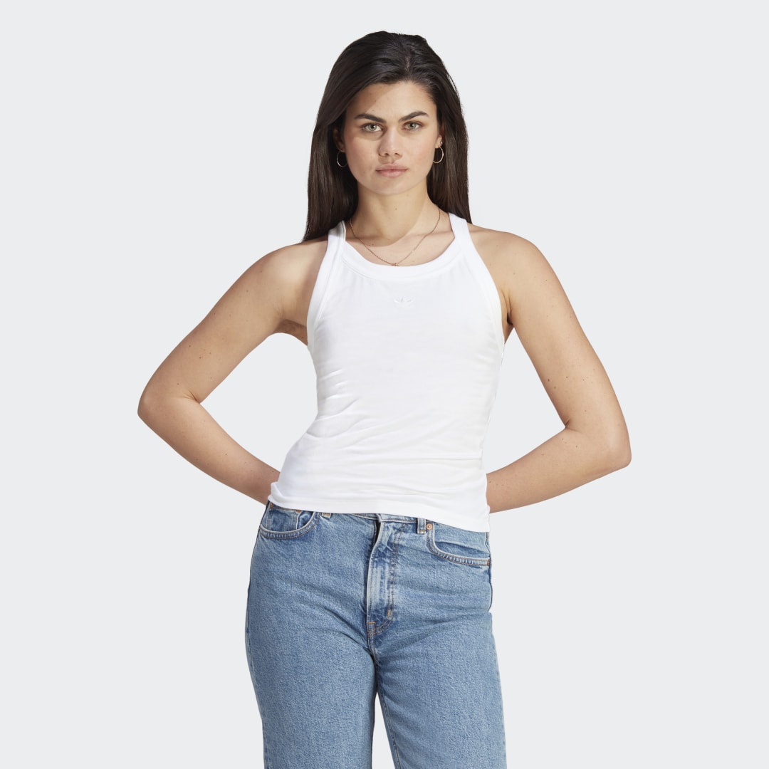 Потник adidas Originals Premium Essentials Tank Top Бяло | IL1858, 0