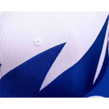 Шапка с козирка Mitchell & Ness Branded Sharktooth Snapback Branded Blue / White Синьо | HHSS5164-MNNYYPPPBLWH, 3