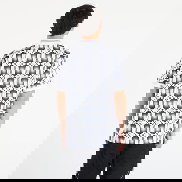 Фланелка adidas Originals Juve Geometric Print V-Neck Jersey Многоцветен | JM9447, 1