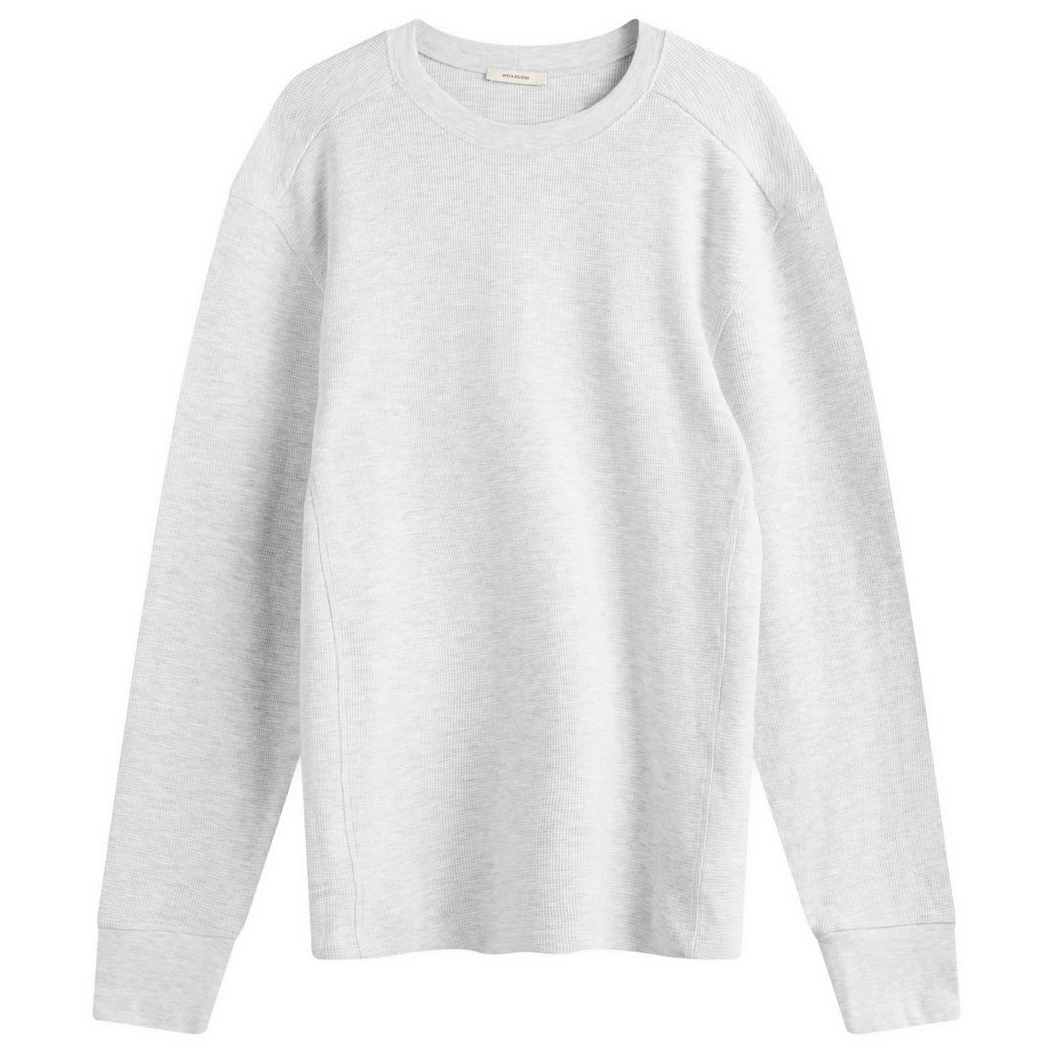 Тениска Entire Studios Entire Studios Thermal Long Sleeve T-Shirt, Size Medium Сиво | UNU-25-2011-HG, 0