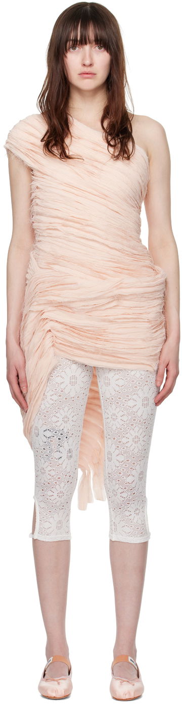 Pокля Collina Strada Collina Strada Whirl Draped Minidress Розово | XX4008, 0