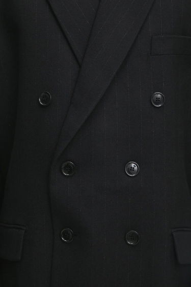 Яке VETEMENTS VETEMENTS Double Breasted Evening Blazer Черно | UA66JA450B1, 4