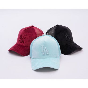 Шапка с козирка New Era New Era MLB Velour 9FORTY Trucker LA Dodgers Cap One Size (56-59 cm) Тюркоазено | 60595361, 3