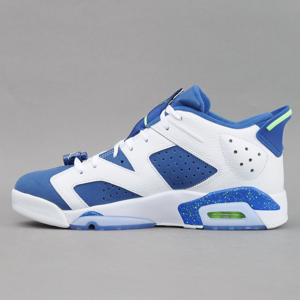 Кецове и обувки Jordan Air Jordan 6 Low ''Ghost Green'' Бяло | 304401-106, 0