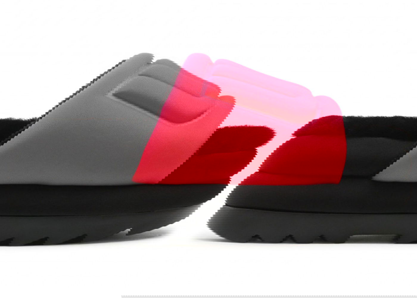 Облекло UGG Maxi Graphic Slide Radish Черно | 1131992-RHBL, 0