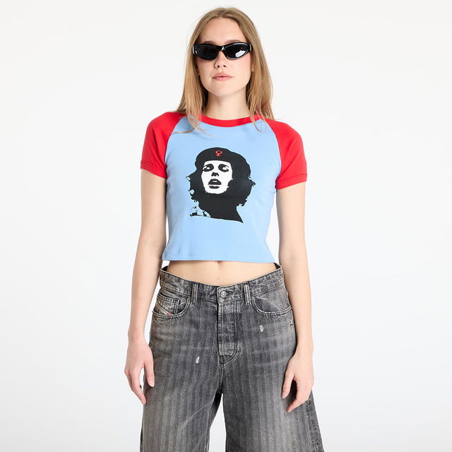 PLEASURES She Raglan Baby Tee