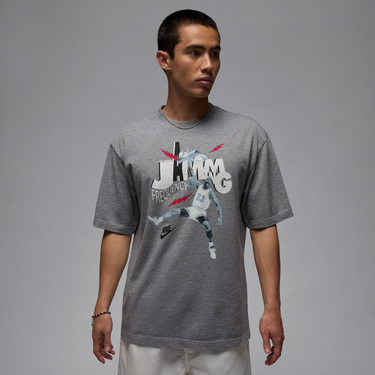 Тениска Jordan Jordan Brand Jamming Frequency T-Shirt Сиво | HJ2929-091, 2