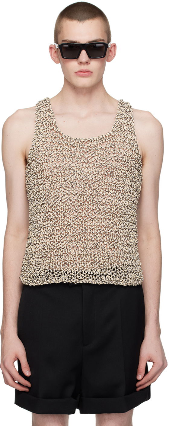 Потник Bottega Veneta Sailor Tank Top Бяло | 784852V3YH0, 0