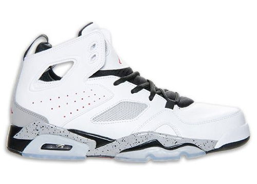 Кецове и обувки Jordan Flight Club 91 "White Cement" Бяло | 555475-102, 0