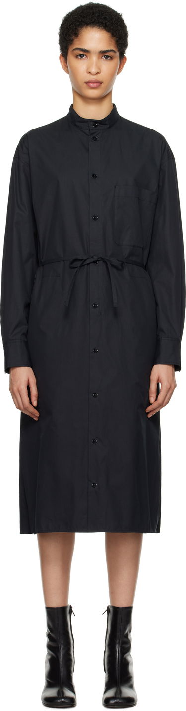 Pокля LEMAIRE Lemaire Drawstring Midi Shirt Dress Черно | DR1087 LF839, 0