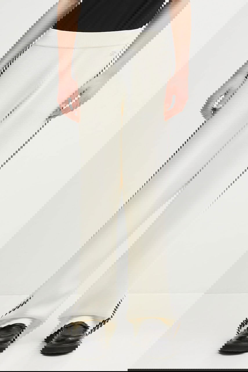 Спортни панталони Wales Bonner Wales Bonner Tide Track Knitted Track Pants Бежово | US25KN35.KN05.100, 0