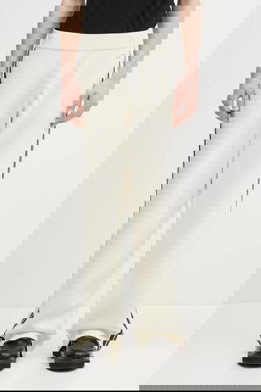 Спортни панталони Wales Bonner Wales Bonner Tide Track Knitted Track Pants Бежово | US25KN35.KN05.100, 0