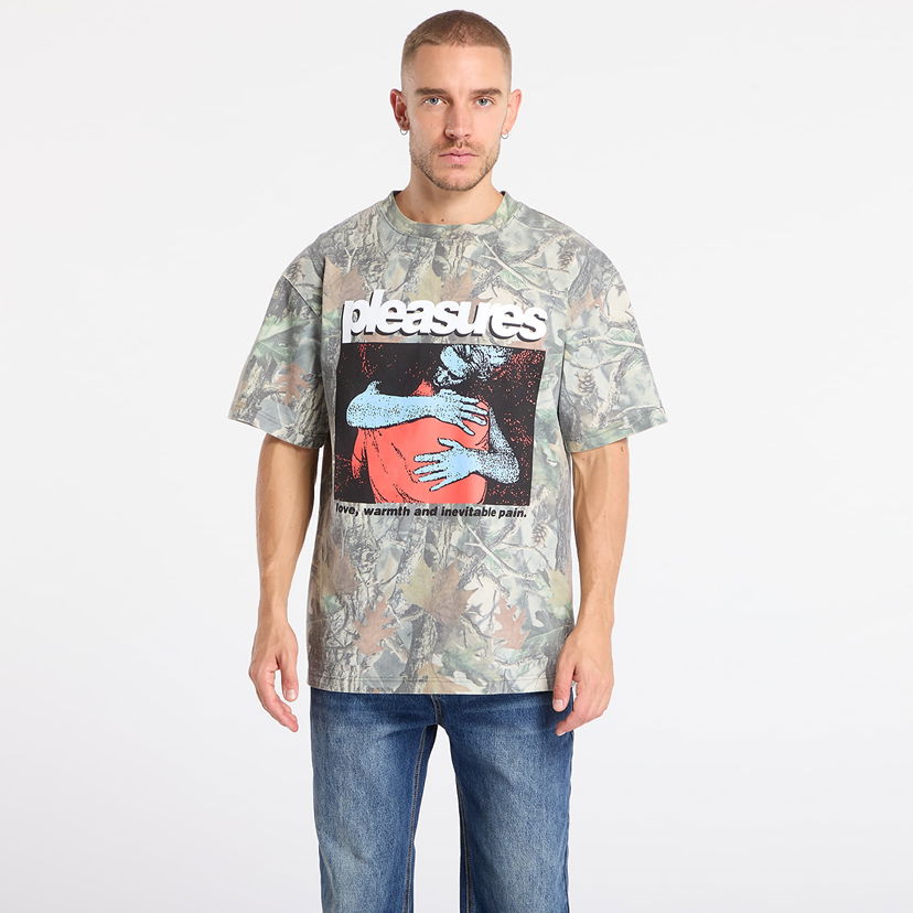 Тениска Pleasures T-Shirt Embrace Camo Многоцветен | P25F077-CAMO