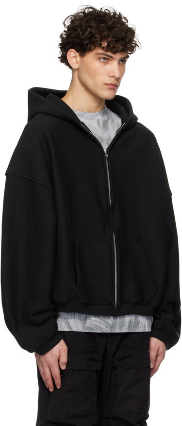 Суитчър Alexander Wang Dense Fleece Star Zip-Up Hoodie Сиво | 6CC2242051, 4