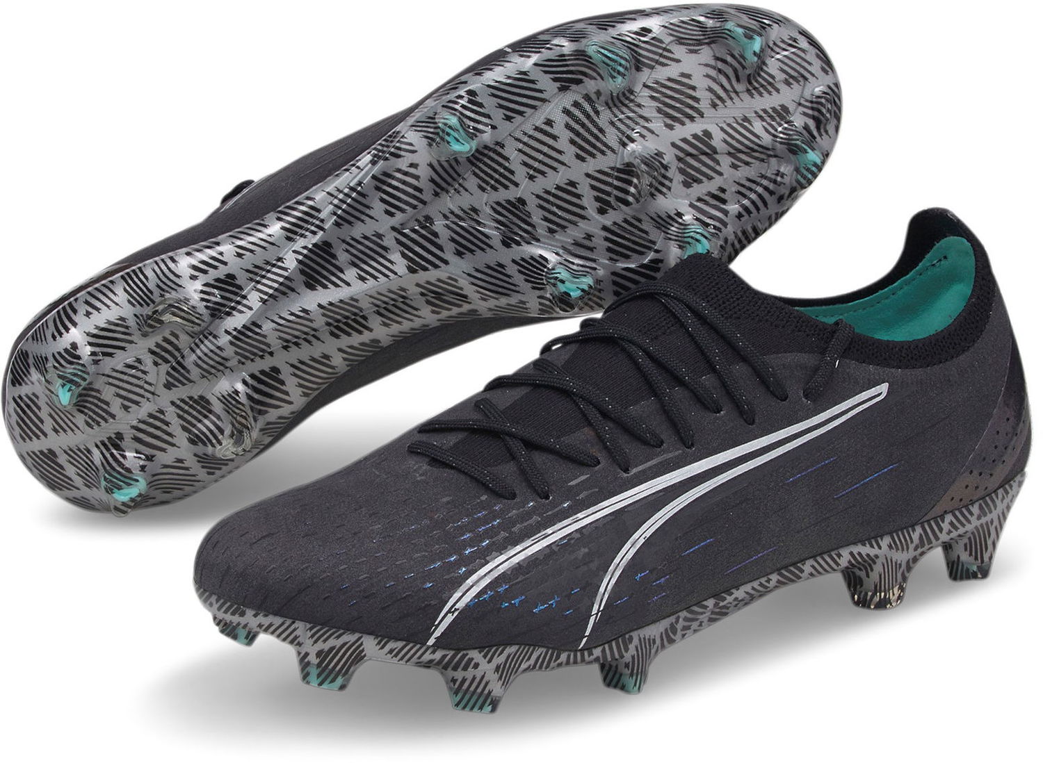 Кецове и обувки Puma ULTRA ULTIMATE FG/AG Черно | 106868-002, 1