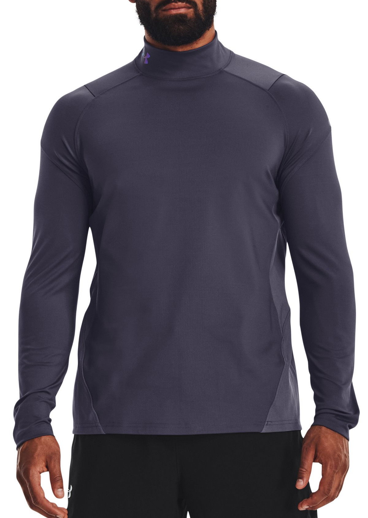 Тениска Under Armour Tee ColdGear Rush Mock Сиво | 1366059-558, 0