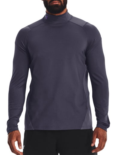 Тениска Under Armour Tee ColdGear Rush Mock Сиво | 1366059-558