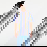 Small Signature Stripe Tee Lilac/ Navy/ Off White