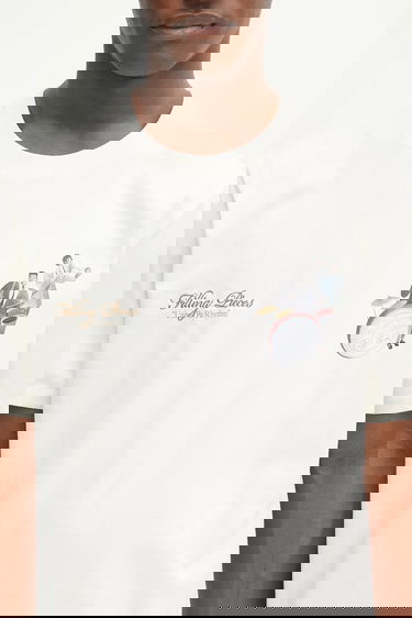 Тениска Filling Pieces Filling Pieces Band Graphic T-Shirt Бяло | 422520500238, 3