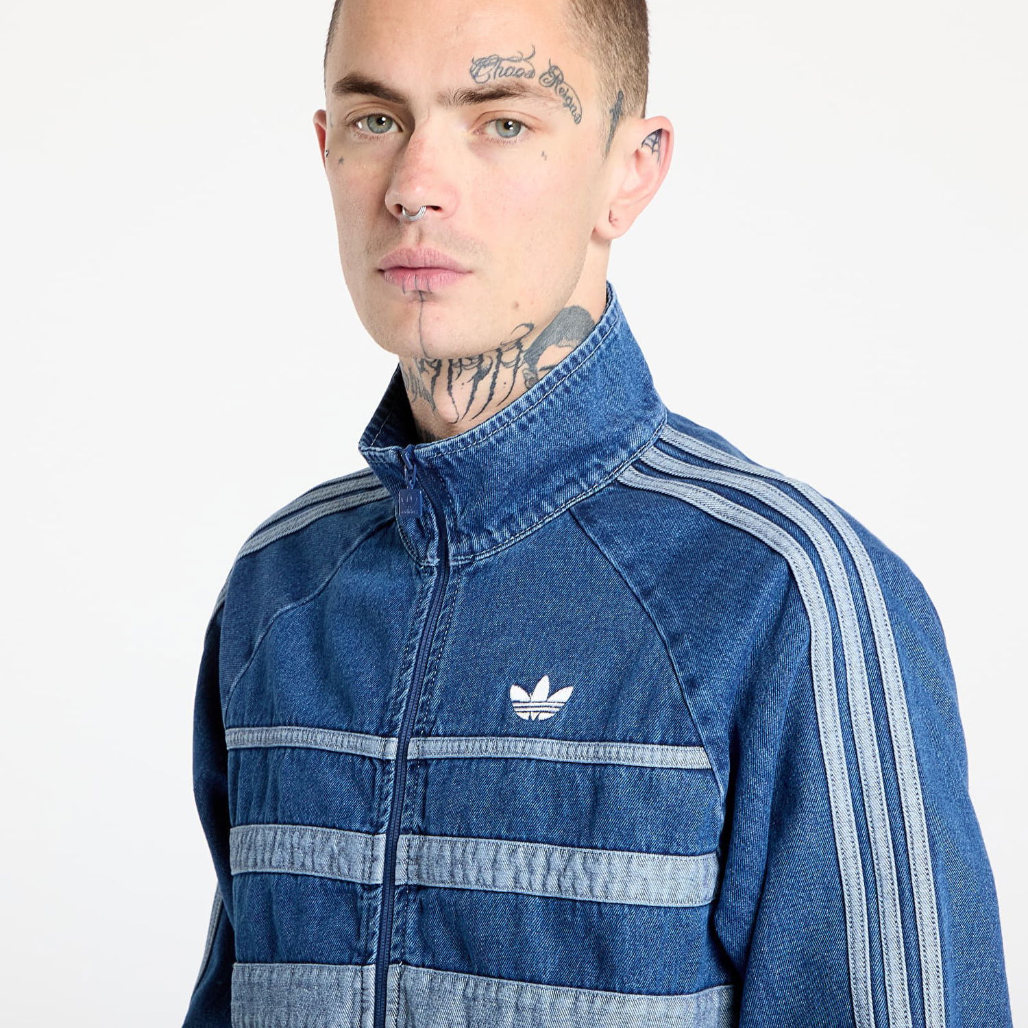 Яке adidas Originals Adicolor First Denim Track Top Синьо | JX6457, 1