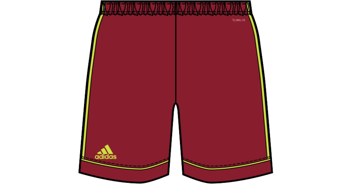 Къси панталони adidas Originals Squadra 17 Shorts Бургунди | cf0394, 1