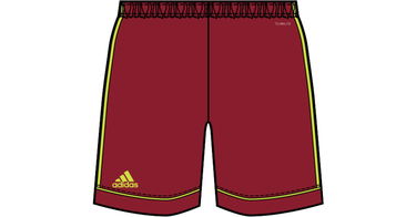 Къси панталони adidas Originals Squadra 17 Shorts Бургунди | cf0394, 1