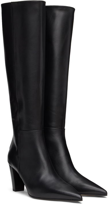 Облекло Aeyde Aeyde Cecilia Tall Boots Черно | A11-KB-PECP75BL83-FW24-800-001, 3