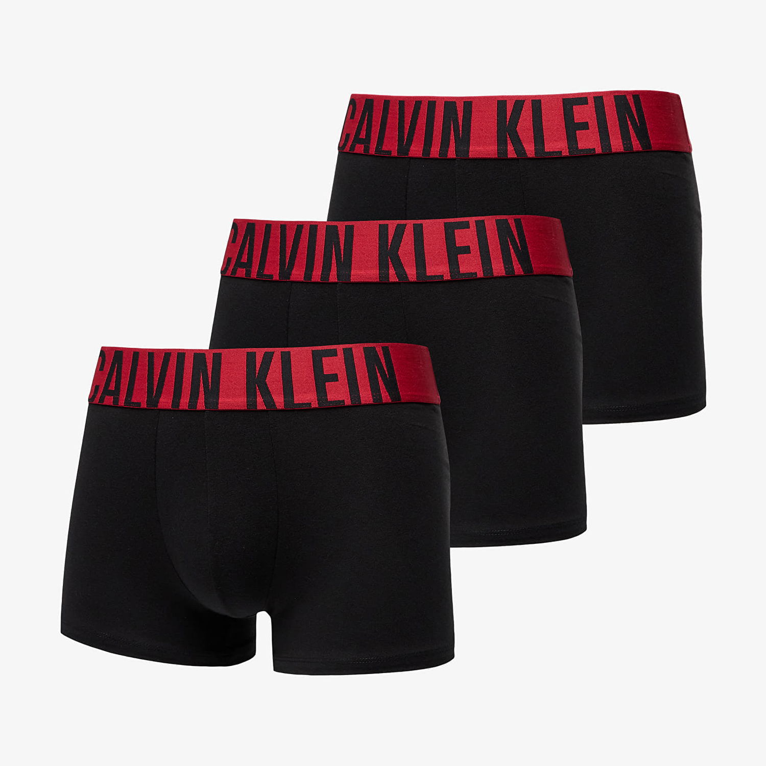 Бельо и чорапи CALVIN KLEIN Trunk 3-Pack Black S Черно | NB3608A Q5X, 0