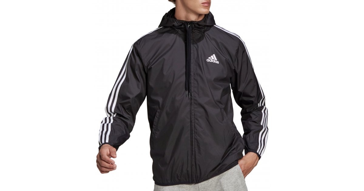 Ветровка adidas Originals Primegreen Essentials 3-Stripes Черно | gk9026, 1